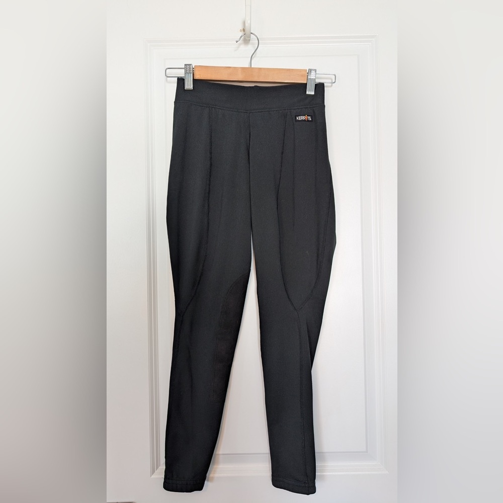 Kerrits Womenβs Equestrian Breeches Black Size Small